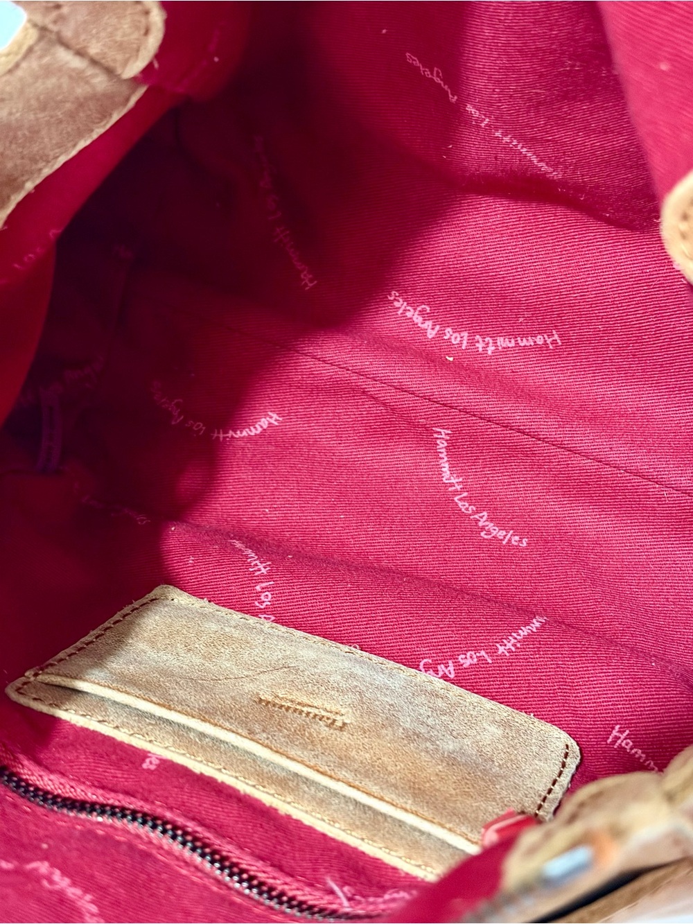 Hammitt Bryant Medium Shoulder Bag In Hermosa Saddle With Gunmetal Hardware - Picture 16 of 16